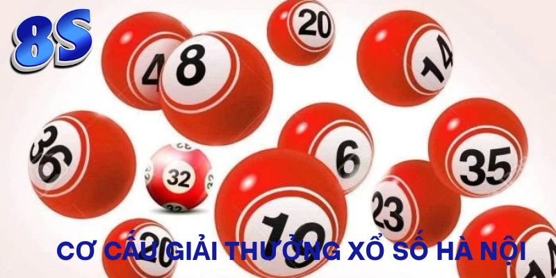 Cơ cấu giải thưởng xổ số Hà Nội